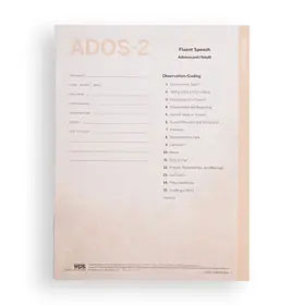 (ADOS®-2) Autism Diagnostic Observation Schedule, Second Edition