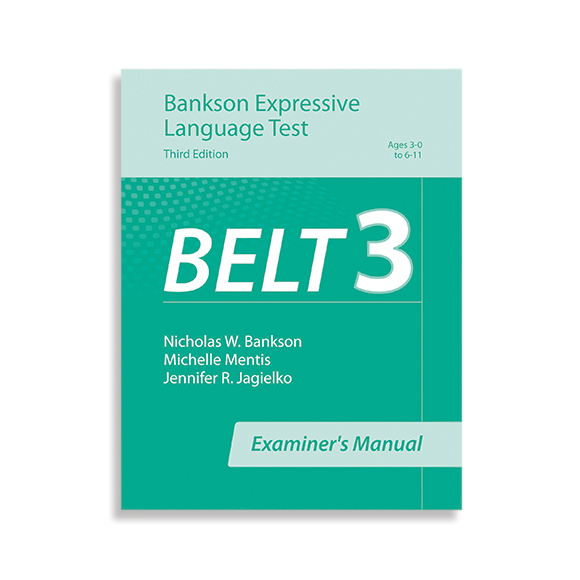 BELT-3) Bankson Expressive Language Test–Third Edition New