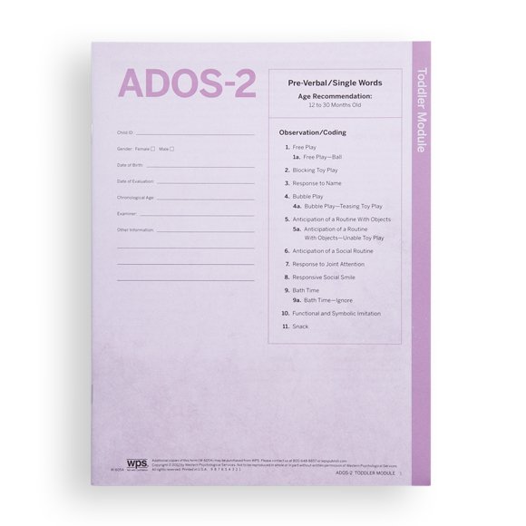 (ADOS®-2) Autism Diagnostic Observation Schedule, Second Edition