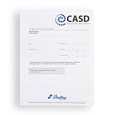 (CASD) Checklist for Autism Spectrum Disorder