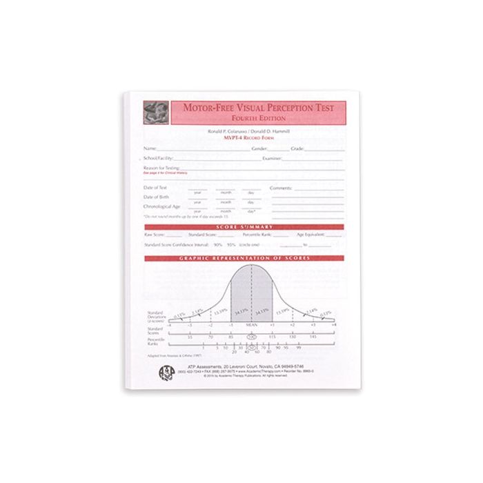 (MVPT-4) Motor-Free Visual Perception Test-4