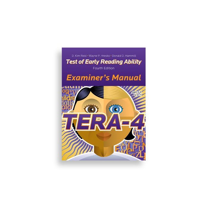 TERA-4) Test of Early Reading Ability, Fourth Edition