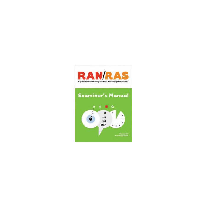 Ran Test Example (RAN/RAS): Rapid Automatized Naming and Rapid Alternating Stimulus Tests