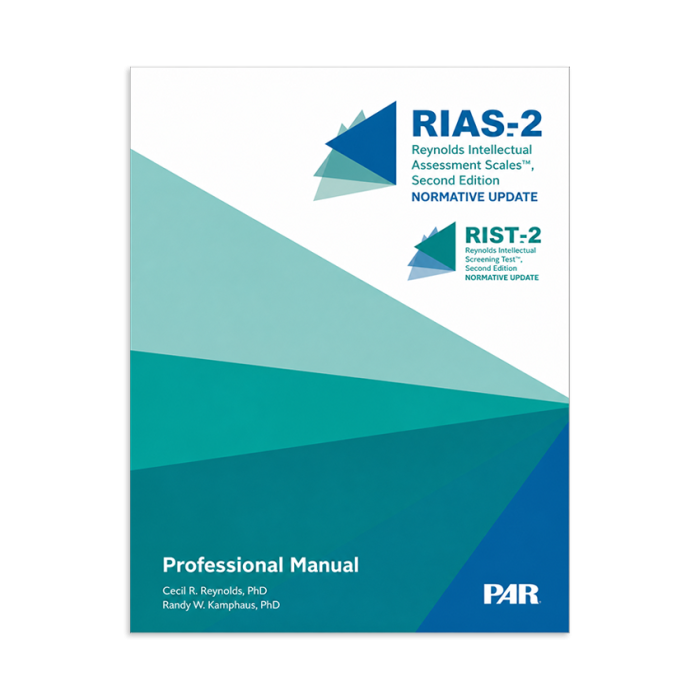 RIAS-2 NU Cognitive Assessment Kit | Updated IQ Test for Clinicians