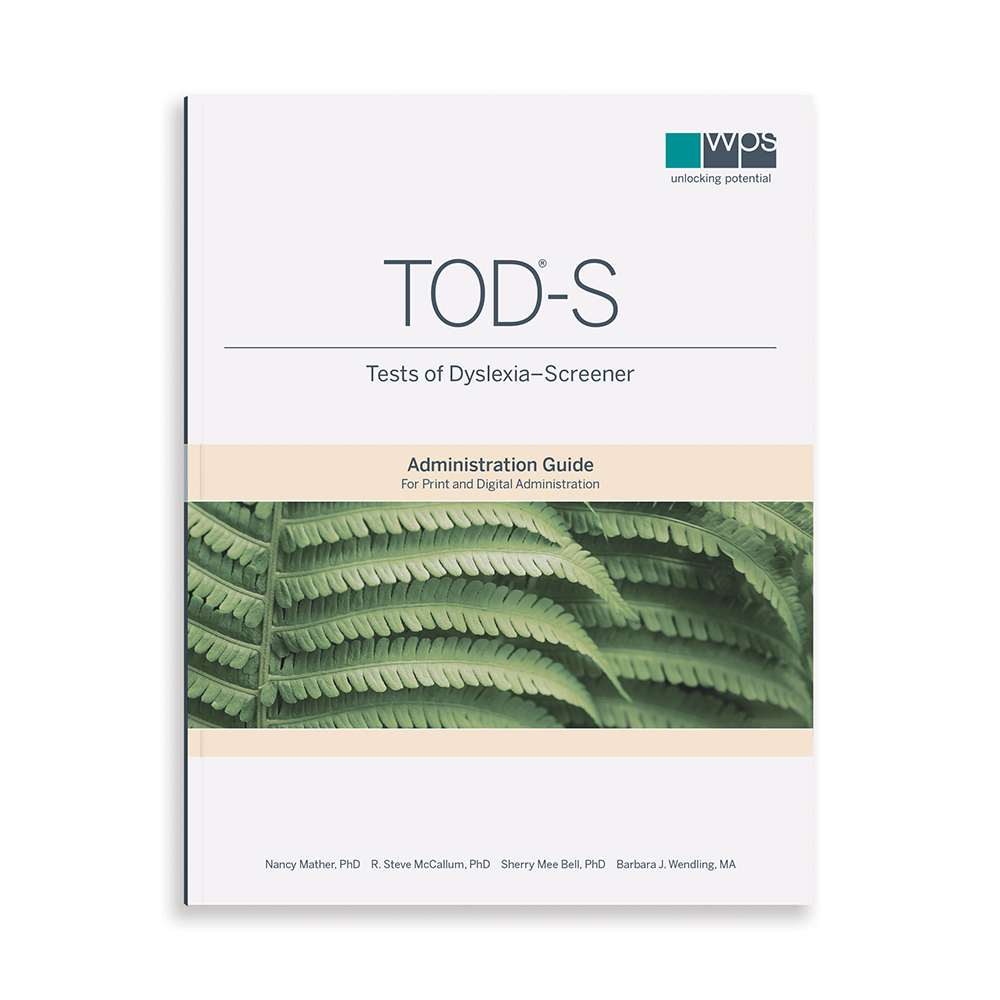 (TOD®) Tests of Dyslexia